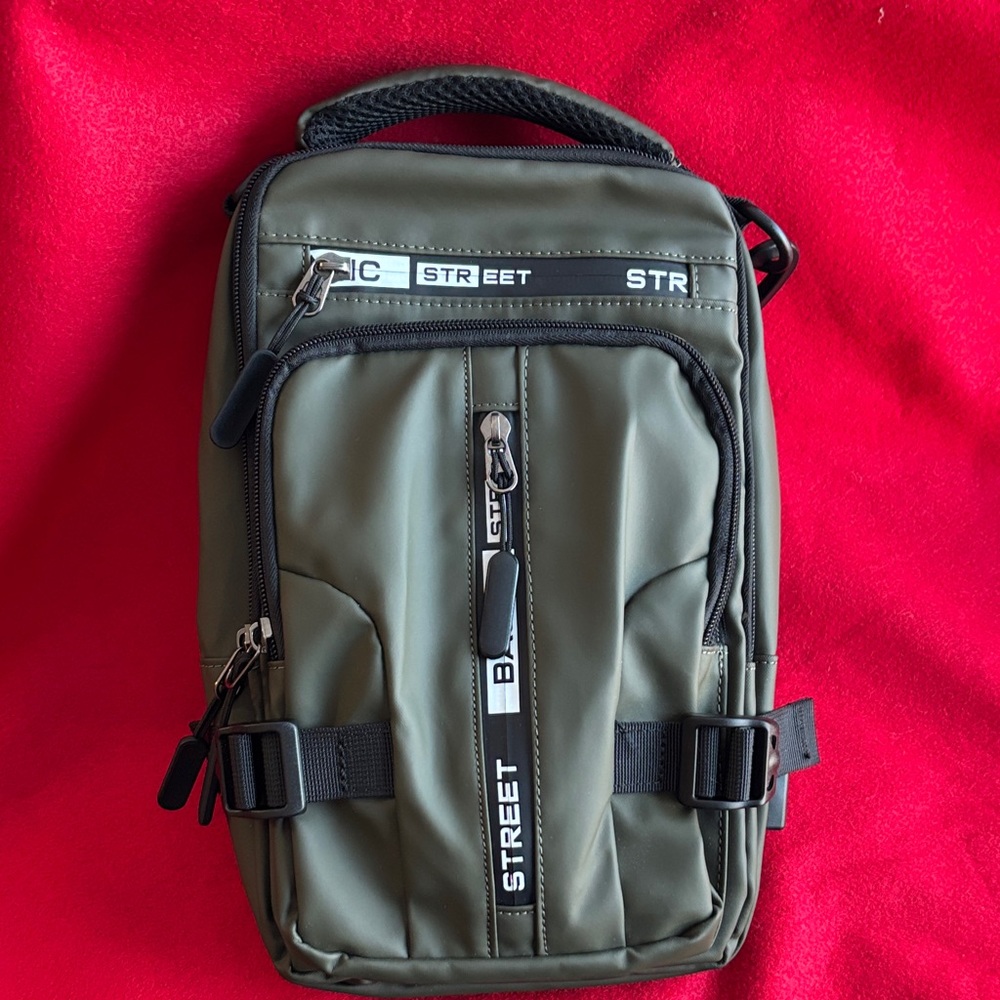 Olive Green Street Men's Bag